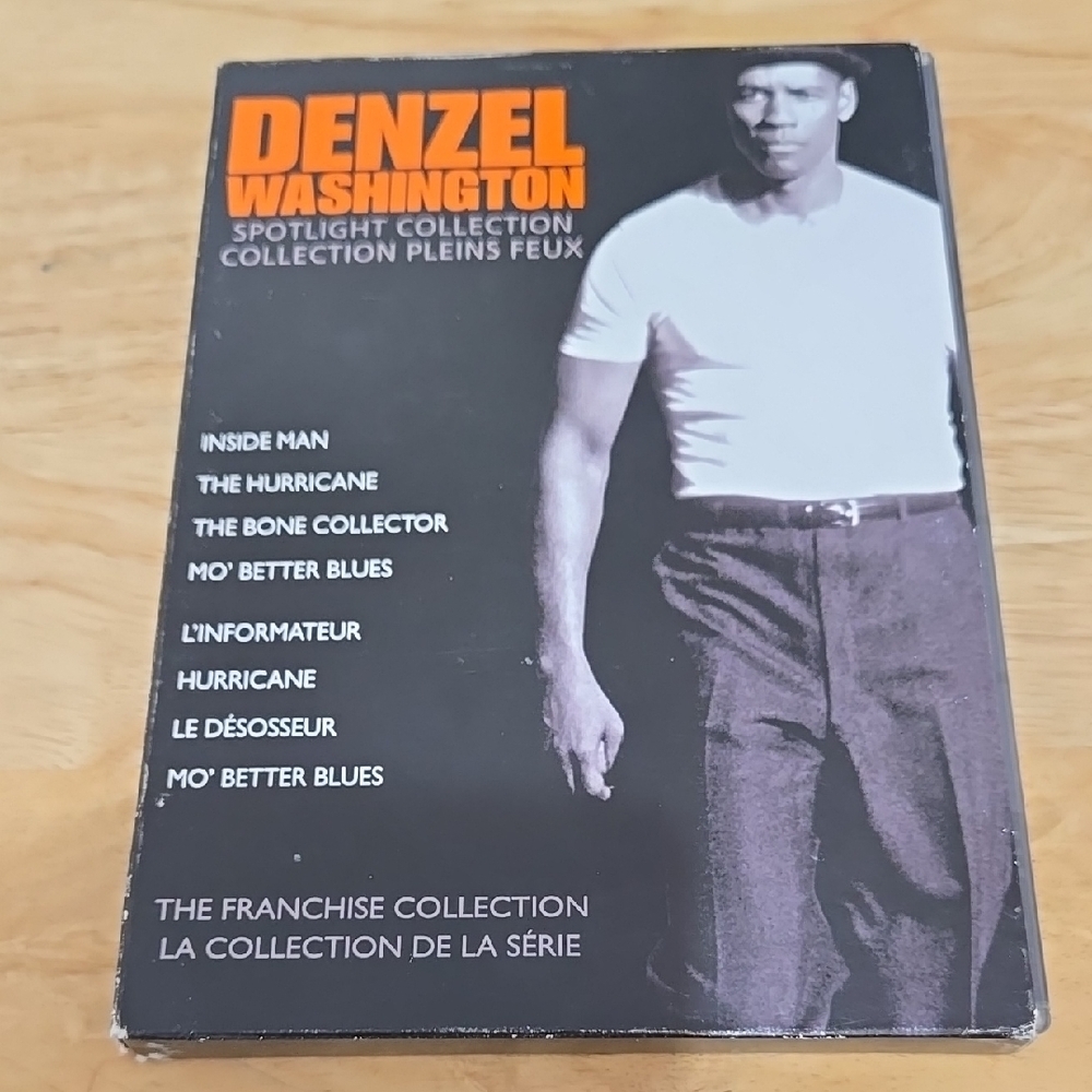 Denzel Washington Spotlight Collection DVD Set